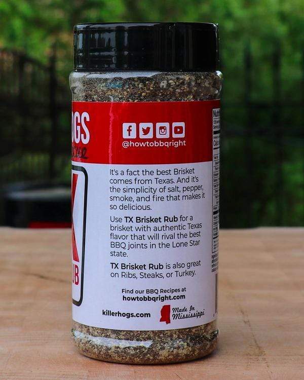 Killer Hogs The BBQ Rub + AP Seasoning + TX Brisket Bundle